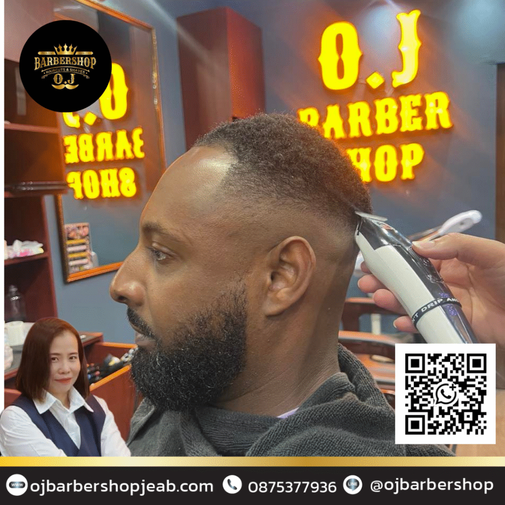 Hot towel shave Pattaya