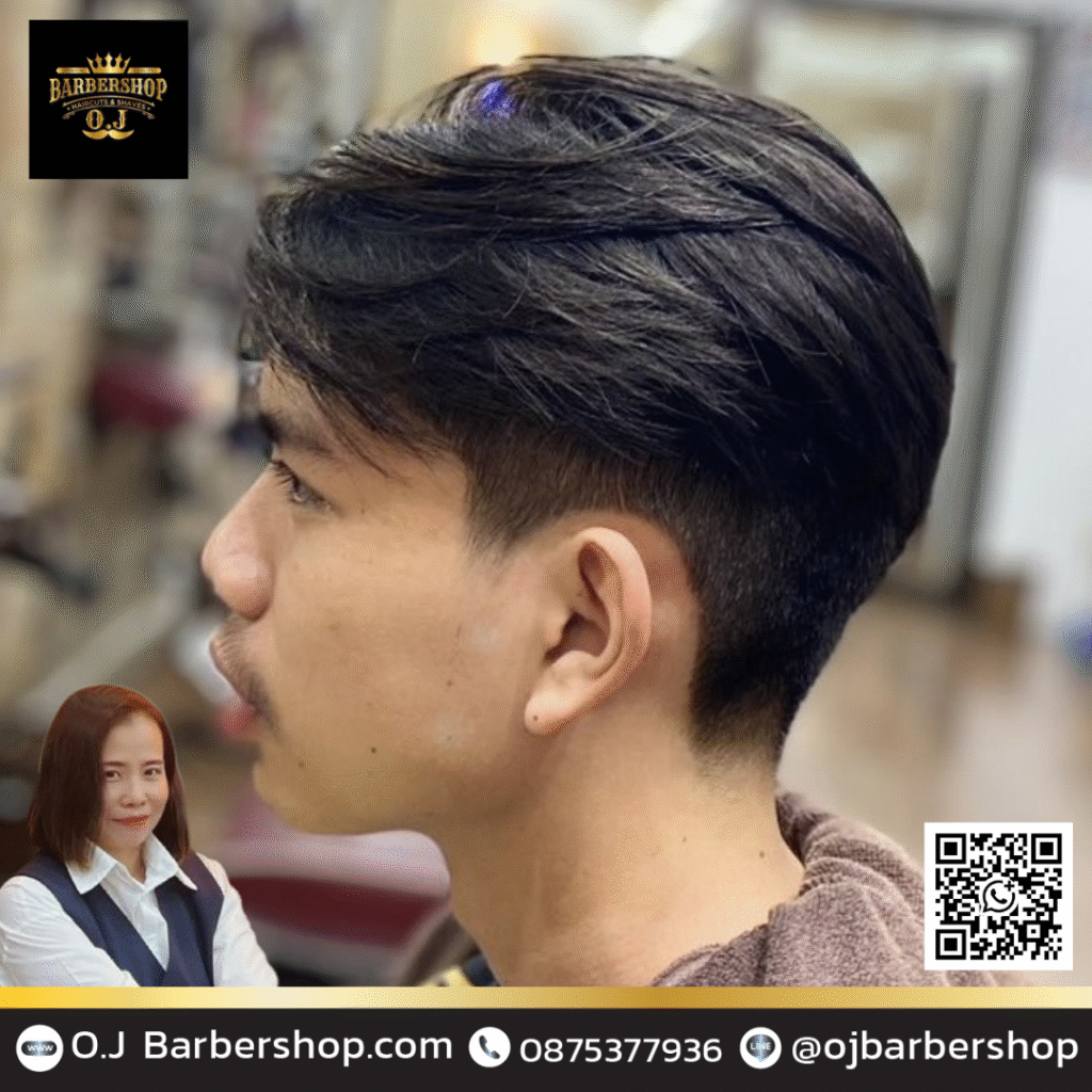 Korean male hairstyle Pattaya 