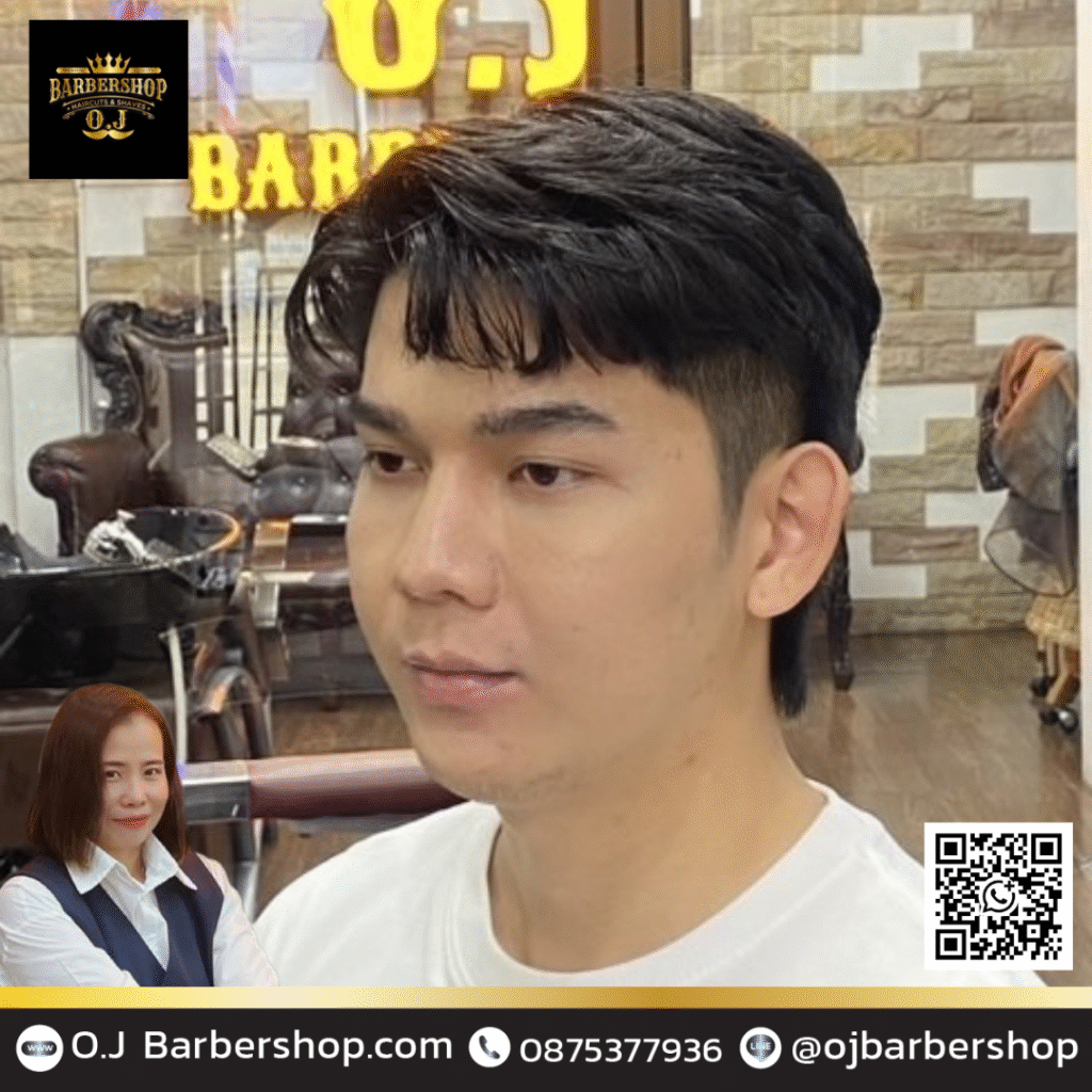 Korean male hairstyle Pattaya 